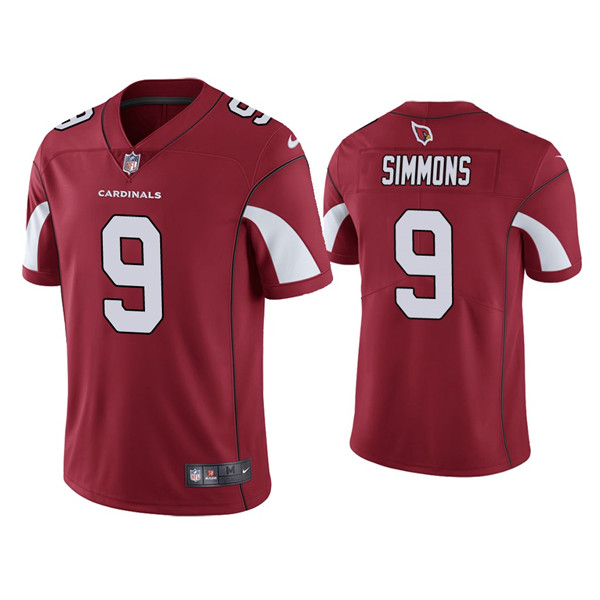 Personalized Youth Arizona Cardinals #9 Isaiah Simmons Red Untouchable Limited Stitched Jersey