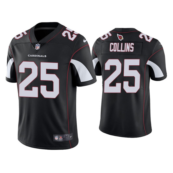 Personalized Youth Arizona Cardinals #25 Zaven Collins Black Untouchable Limited Stitched NFL Jersey