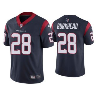 Personalized Men’s Navy Houston Texans #28 Rex Burkhead Untouchable Limited Stitched Jersey