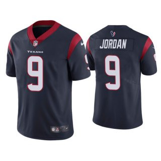Personalized Men’s Navy Houston Texans #9 Brevin Jordan Untouchable Limited Stitched Jersey