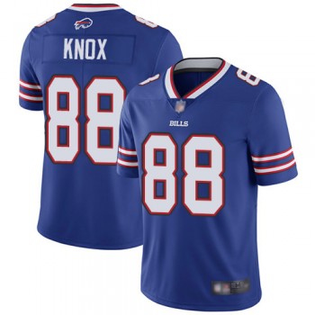 Personalized Men’s Buffalo Bills #88 Dawson Knox Blue Untouchable Limited Stitched Jersey