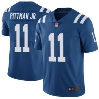 Personalized Men’s Indianapolis Colts #11 Michael Pittman Jr. Royal Limited Color Rush Untouchable Limited Stitched Jersey