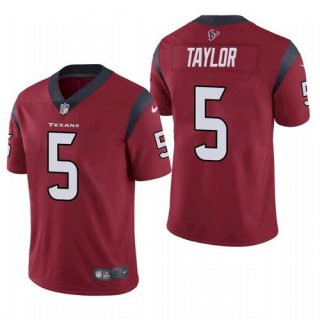 Personalized Men’s Houston Texans #5 Tyrod Taylor Red Untouchable Limited Stitched Jersey