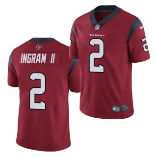 Personalized Men’s Houston Texans #2 Mark Ingram II Red Untouchable Limited Stitched Jersey