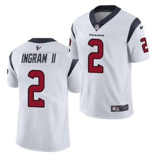 Personalized Men’s Houston Texans #2 Mark Ingram II White Untouchable Limited Stitched Jersey