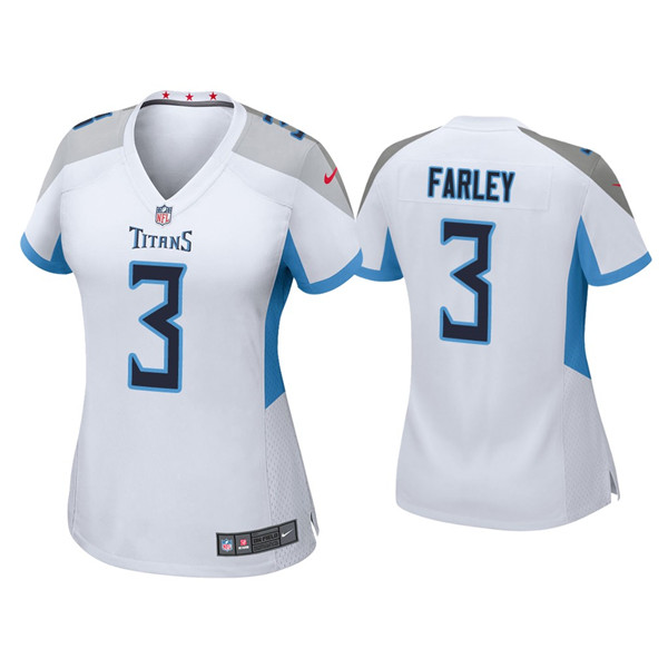 Personalized Women’s Tennessee Titans #3 Stephen Gostkowski White Untouchable Limited Stitched Football Jersey(Run Small)