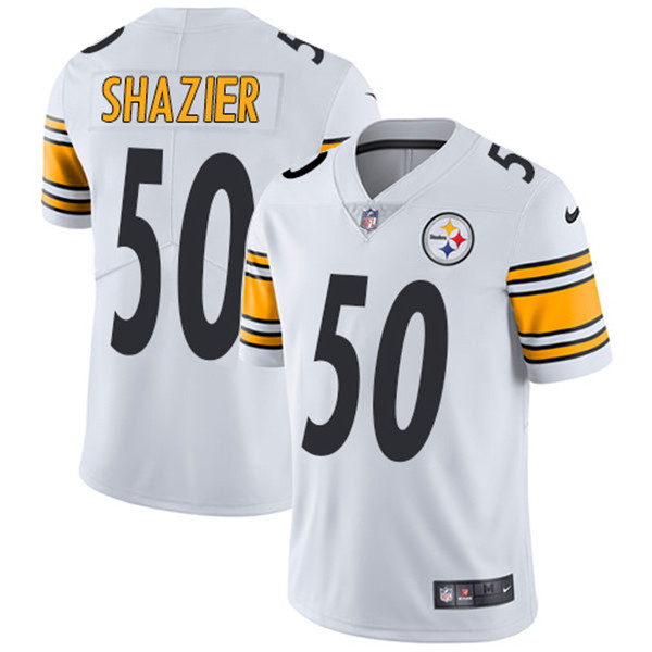 Personalized Youth Pittsburgh Steelers #50 Ryan Shazier White Untouchable Limited Stitched Jersey