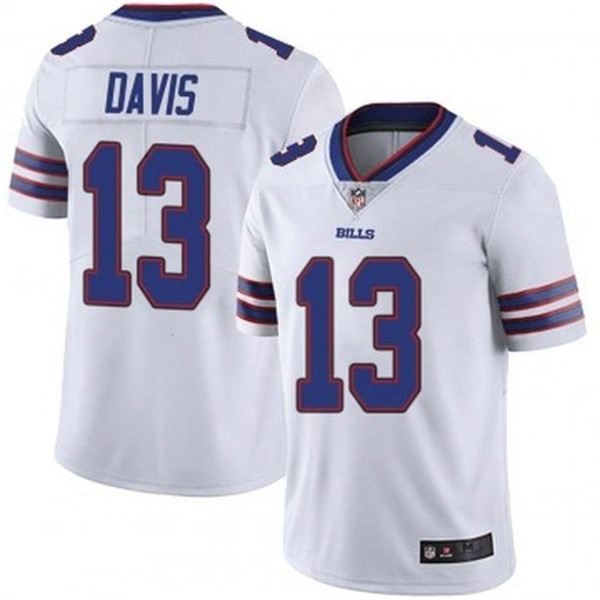 Personalized Youth Buffalo Bills #13 Gabriel Davis White Untouchable Limited Stitched Jersey