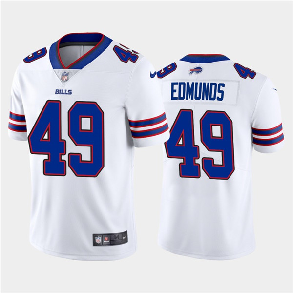 Personalized Youth Buffalo Bills #49 Tremaine Edmunds White Untouchable Limited Stitched Jersey