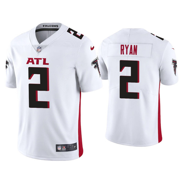 Personalized Youth Atlanta Falcons #2 Matt Ryan White Untouchable Limited Stitched Jersey