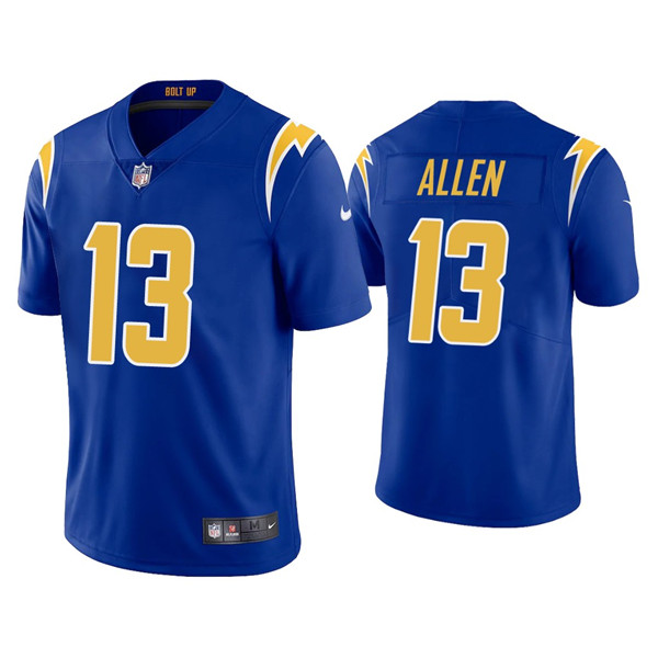 Personalized Youth Los Angeles Chargers #13 Keenan Allen Royal Untouchable Limited Stitched Jersey