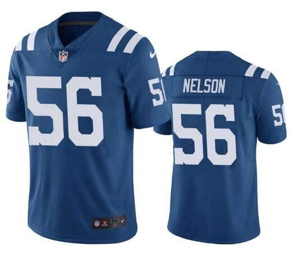 Personalized Youth Indianapolis Colts #56 Quenton Nelson Blue Untouchable Limited Stitched Football Jersey