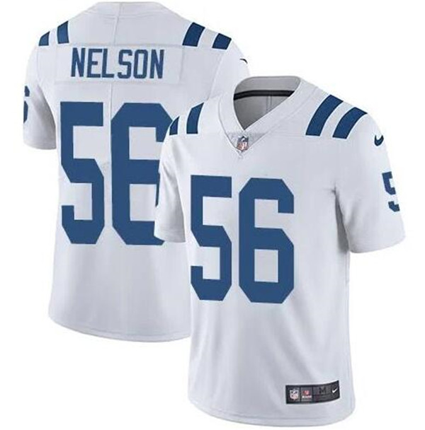 Personalized Youth Indianapolis Colts #56 Quenton Nelson White Untouchable Limited Stitched Football Jersey