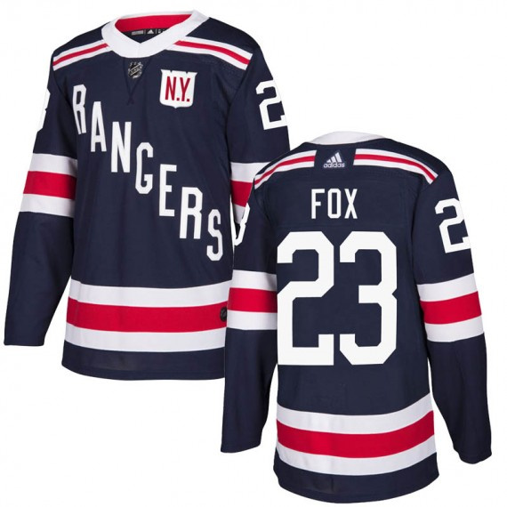Personalized Men’s New York Rangers #23 Adam Fox Navy Winter Classic Home Stitched Jersey