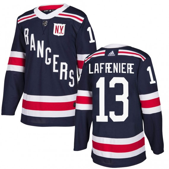 Personalized Men’s New York Rangers #13 Alexis Lafrenière Navy Winter Classic Home Stitched Jersey