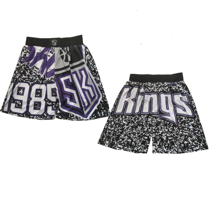 Personalized Men’s Sacramento Kings Shorts(Run Small)