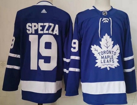 Personalized Men’s Toronto Maple Leafs #19 Jason Spezza Blue Authentic Jersey