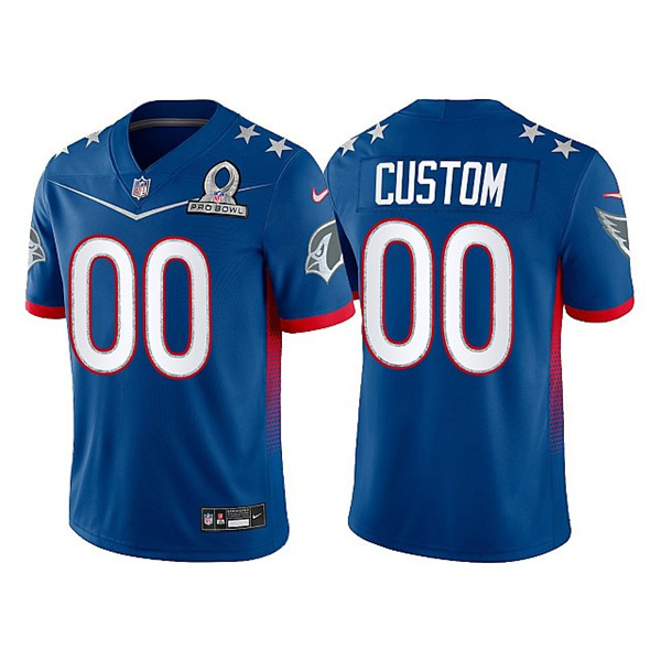 Personalized Men’s Arizona Cardinals ACTIVE PLAYER 2022 Royal NFC Pro Bowl Stitched Jersey