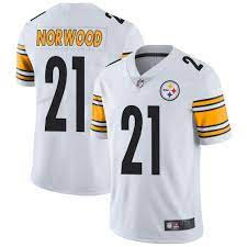 Personalized Men’s Pittsburgh Steelers #21 Norwood White Untouchable Limited Stitched Jersey