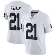 Personalized Youth Las Vegas Raiders #21 Cliff Branch White Limited Jersey