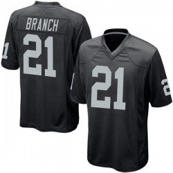 Personalized Men Las Vegas Raiders #21 Cliff Branch Black Limited Jersey