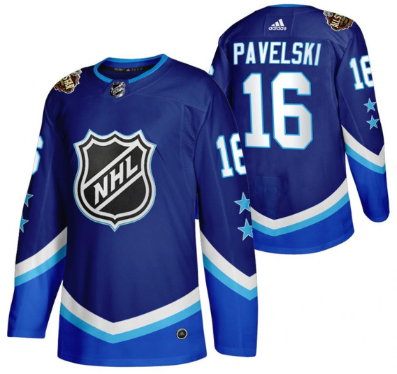 Personalized Men’s Dallas Stars #16 Joe Pavelski 2022 All-Star Blue Stitched Jersey