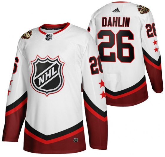 Personalized Men’s Buffalo Sabres #26 Rasmus Dahlin 2022 All-Star White Stitched Jersey