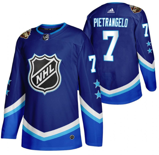 Personalized Men’s Vegas Golden Knights #7 Alex Pietrangelo 2022 All-Star Blue Stitched Jersey