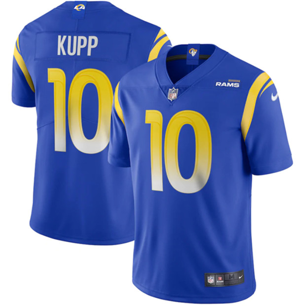 Personalized Youth Los Angeles Rams #10 Cooper Kupp 2020 Royal Limited Stitched Jersey