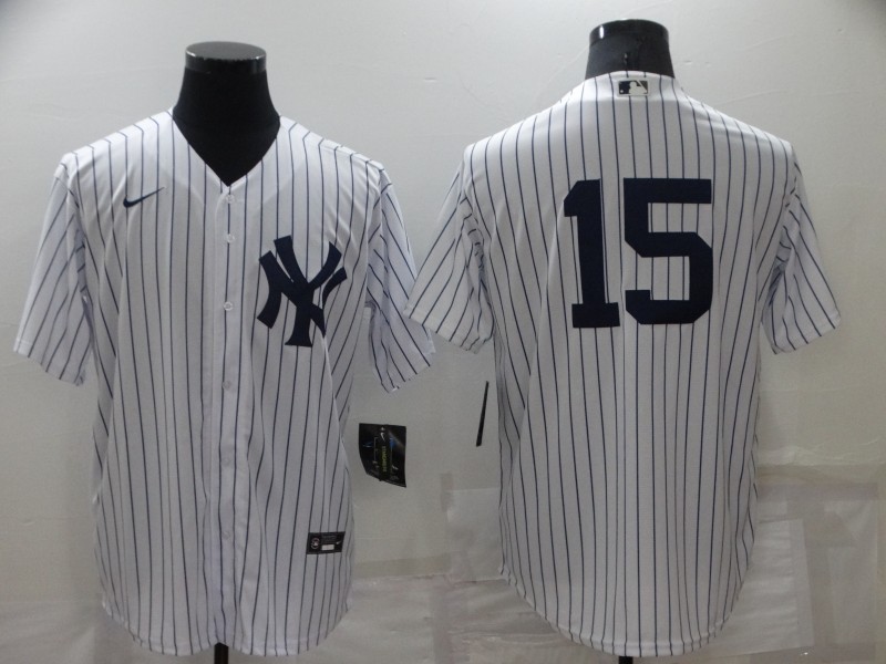 Personalized Men’s New York Yankees #15 Thurman Munson White Cool Base Stitched Baseball Jersey