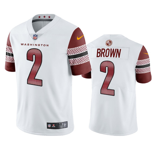 Personalized Men’s Washington Commanders #2 Dyami Brown White Untouchable Stitched Football Jersey