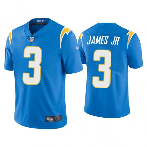 Personalized Men’s Los Angeles Chargers #3 Derwin James Jr. Blue Untouchable Limited Stitched Jersey