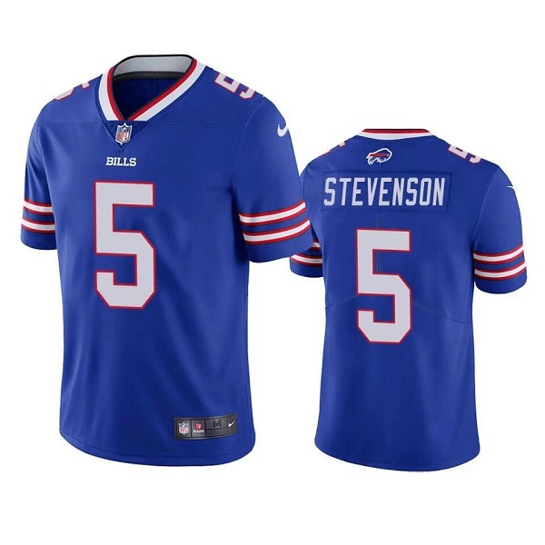 Personalized Men’s Buffalo Bills #5 Marquez Stevenson Royal Untouchable Limited Stitched Jersey