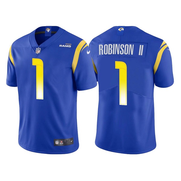 Personalized Men’s Los Angeles Rams Allen Robinson II Royal Untouchable Limited Stitched Football Jersey