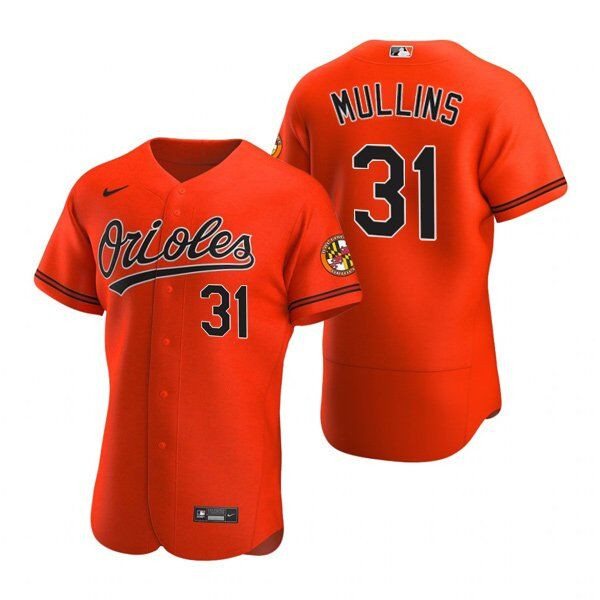 Personalized Men’s Baltimore Orioles #31 Cedric Mullins Orange Jersey
