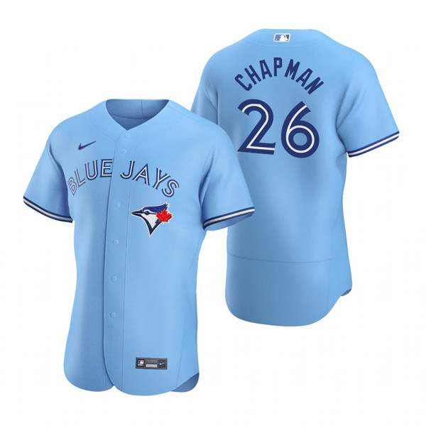 Personalized Men’s Toronto Blue Jays #26 Matt Chapman Blue Flex Base Stitched Baseball Jersey