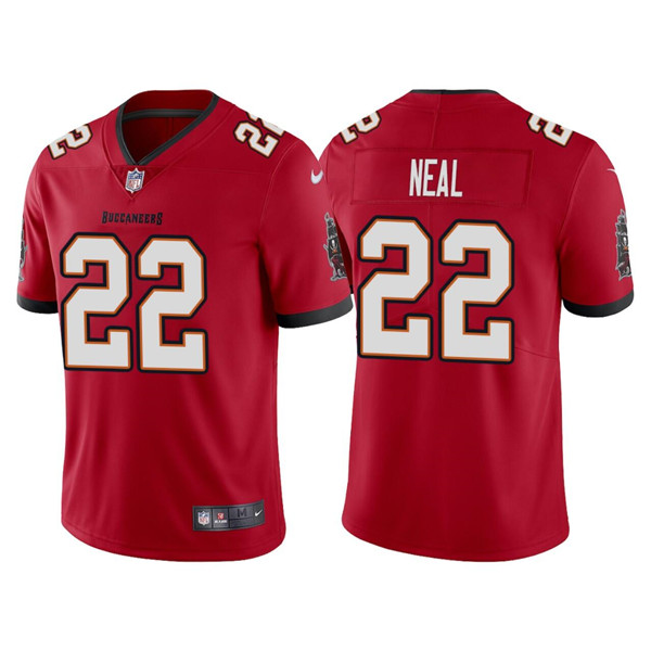 Personalized Men’s Tampa Bay Buccaneers #22 Keanu Neal Red Untouchable Limited Stitched Jersey