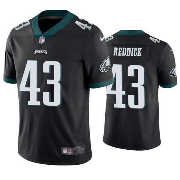 Personalized Men’s Philadelphia Eagles #43 Haason Reddick Black Untouchable Limited Stitched Jersey