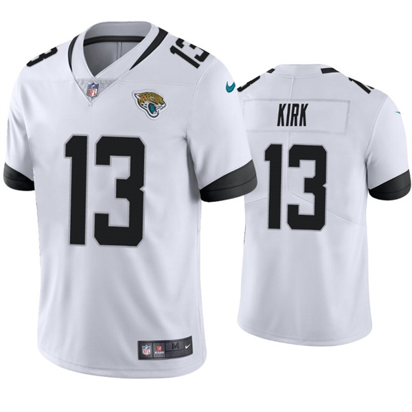 Personalized Men’s Jacksonville Jaguars #13 Christian Kirk White Untouchable Limited Stitched Jersey