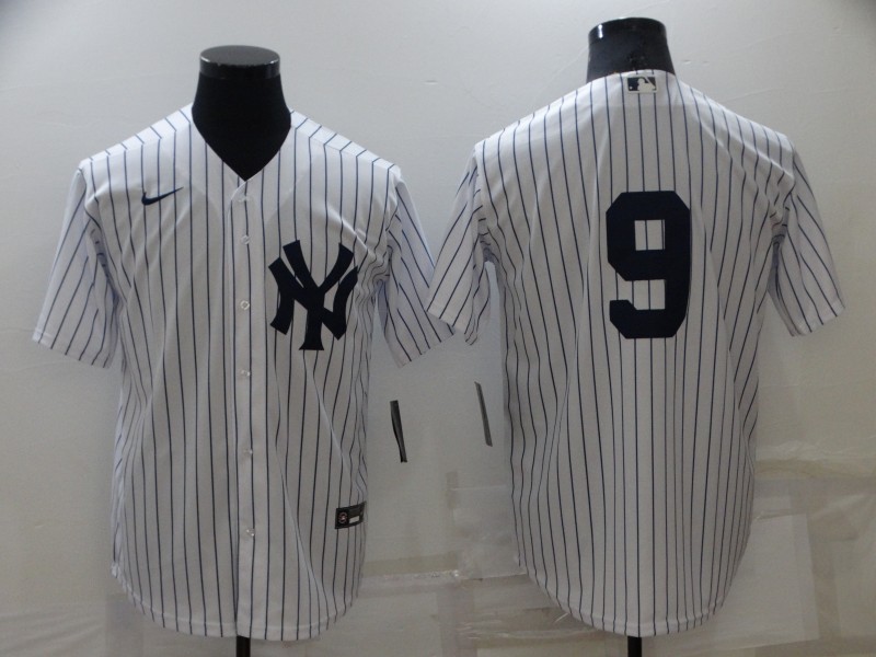 Personalized Men’s New York Yankees #9 Roger Maris White Cool Base Stitched Baseball Jersey