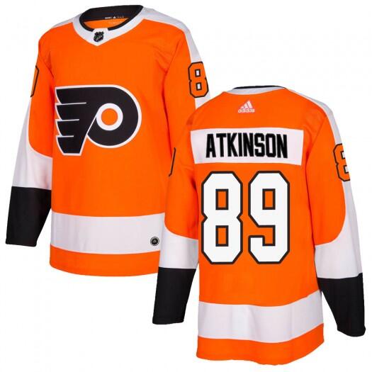 Personalized Men’s Philadelphia Flyers #89 Cam Atkinson Orange Stitched Jersey