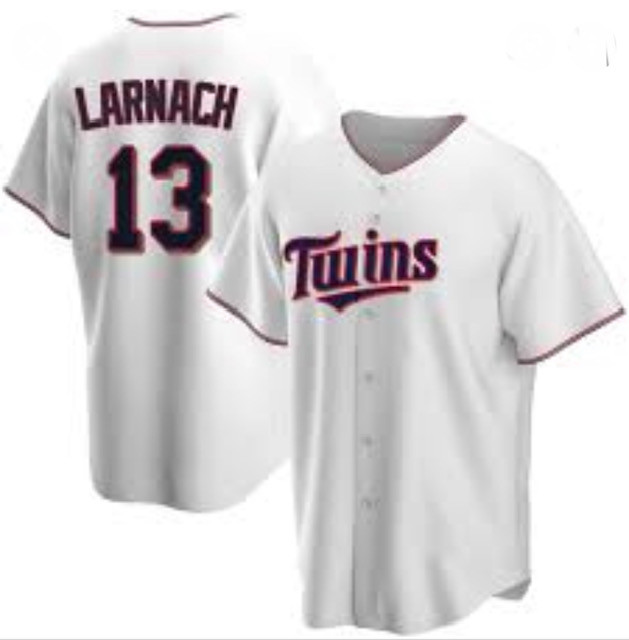 Personalized Minnesota Twins #13 Trevor Larnach White Jerseys