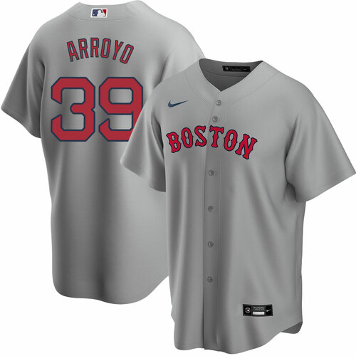 Personalized Men’s Boston Red Sox #39 Christian Arroyo Grey Cool Base Stitched Baseball Jersey