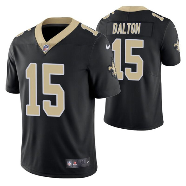 Personalized Men’s New Orleans Saints #15 Rex Burkhead Black Limited Stitched Jersey