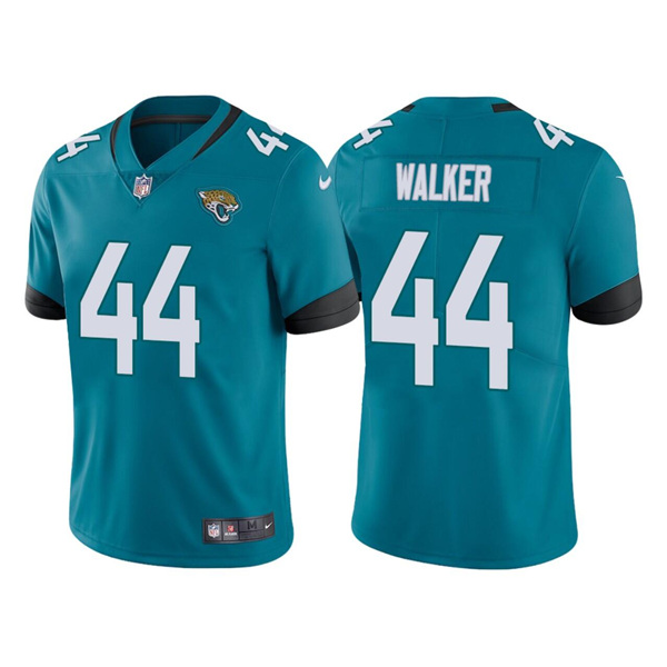 Personalized Men’s Jacksonville Jaguars #44 Travon Walker Teal Untouchable Limited Stitched Jersey