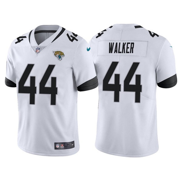 Personalized Men’s Jacksonville Jaguars #44 Travon Walker White Untouchable Limited Stitched Jersey