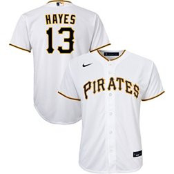 Personalized Youth Pirates #13 Ke’Bryan Hayes White Home Jersey