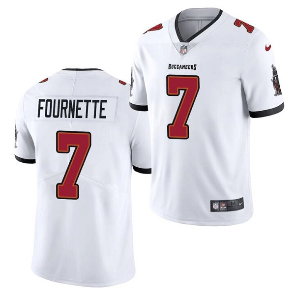 Personalized Youth Tampa Bay Buccaneers #7 Leonard Fournette White Untouchable Limited Stitched Jersey