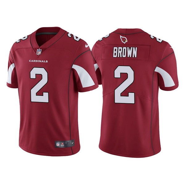 Personalized Men’s Arizona Cardinals #2 Marquise Brown Red Untouchable Limited Stitched Jersey