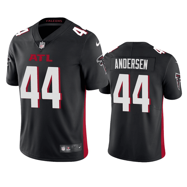 Personalized Men’s Atlanta Falcons #44 Troy Andersen Black Untouchable Limited Stitched Jersey